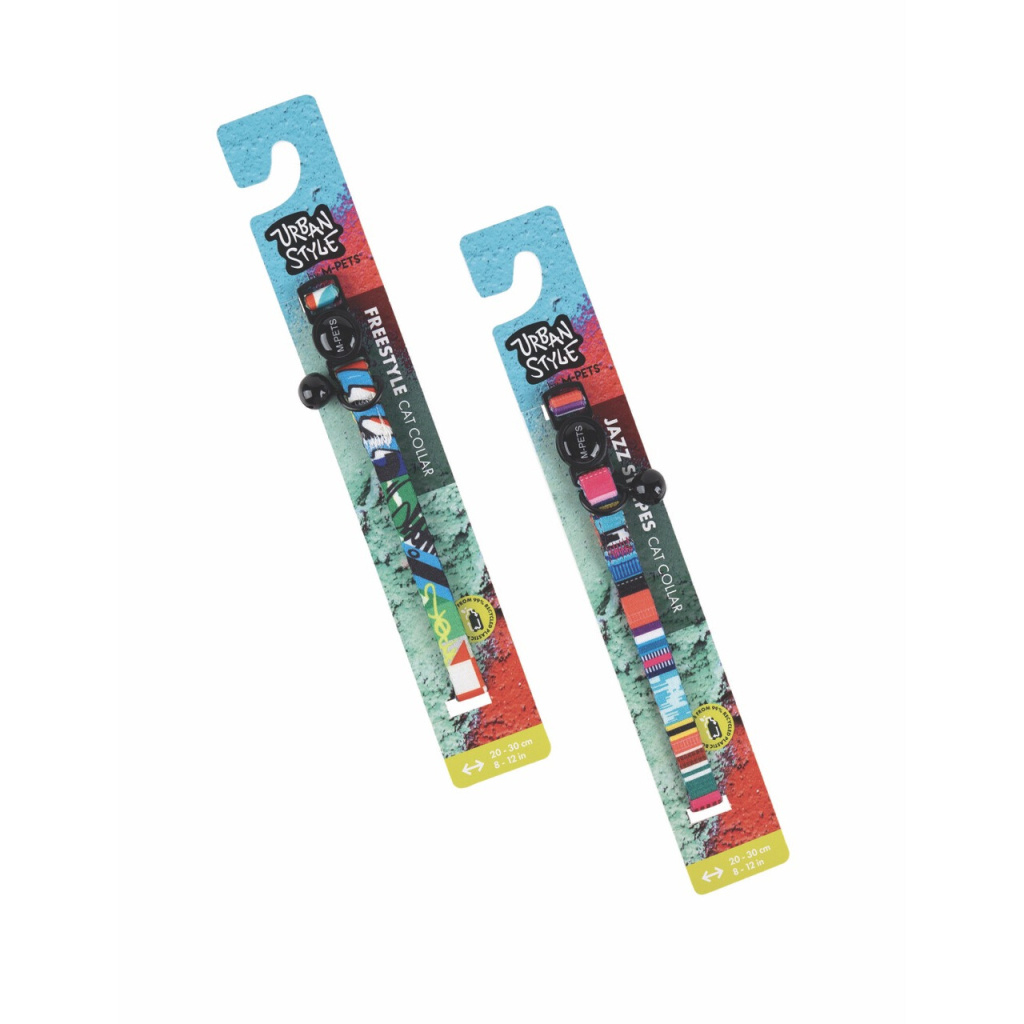M-Pets Urban Style Freestyle Kedi Boyun Tasması 20-30cm