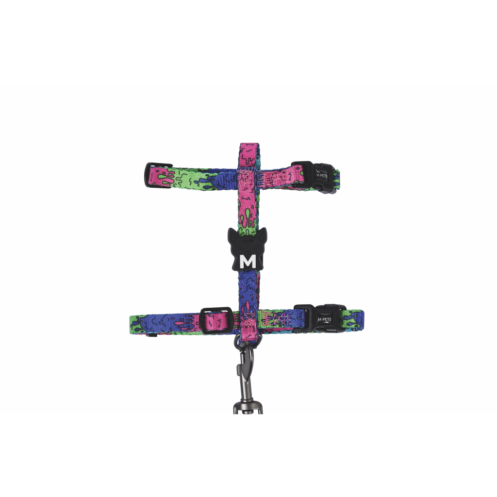 M-Pets Urban Style Lava Kedi Göğüs Tasması Seti 120cm