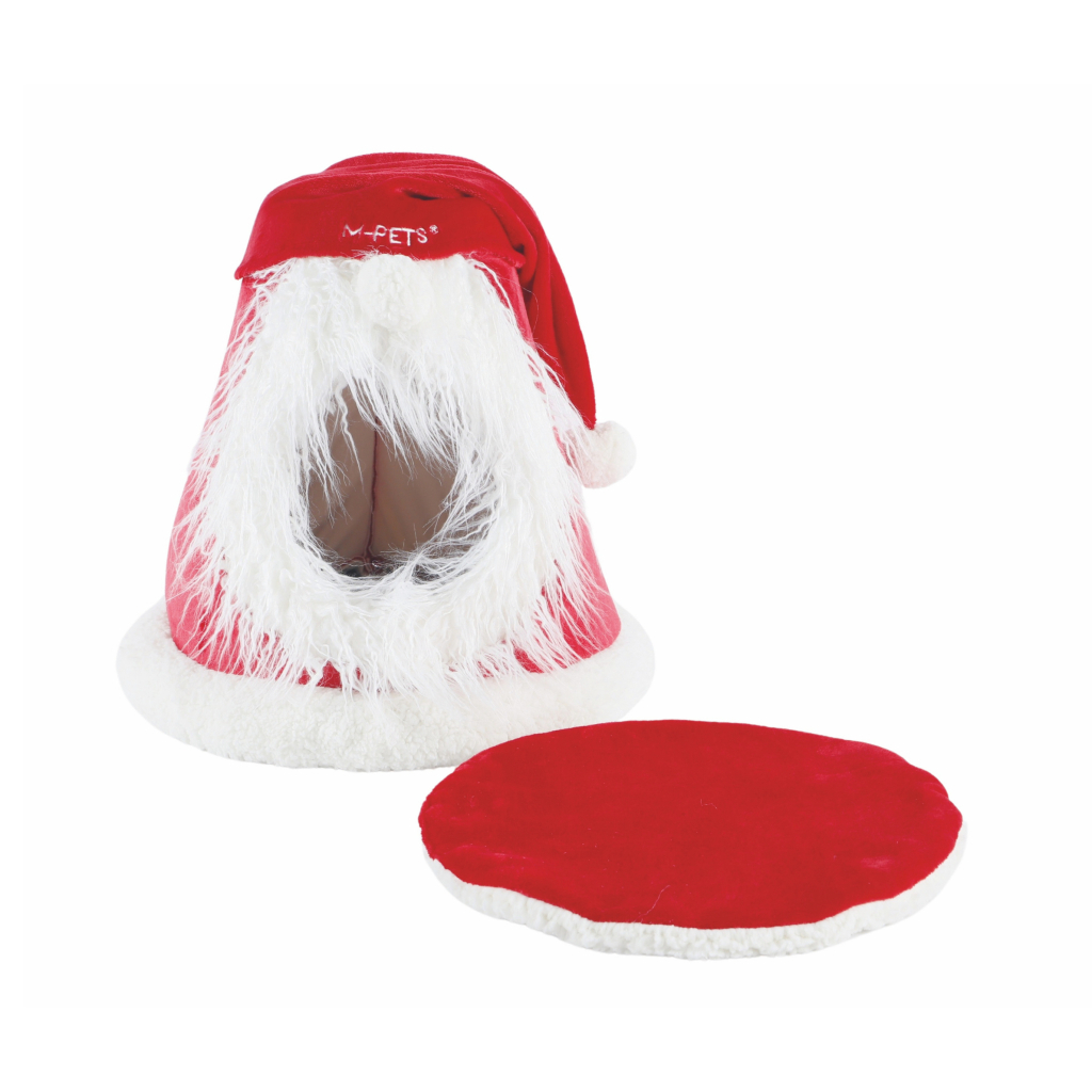 M-Pets Christmas Kedi Evi 43x43x38cm (Kırmızı)