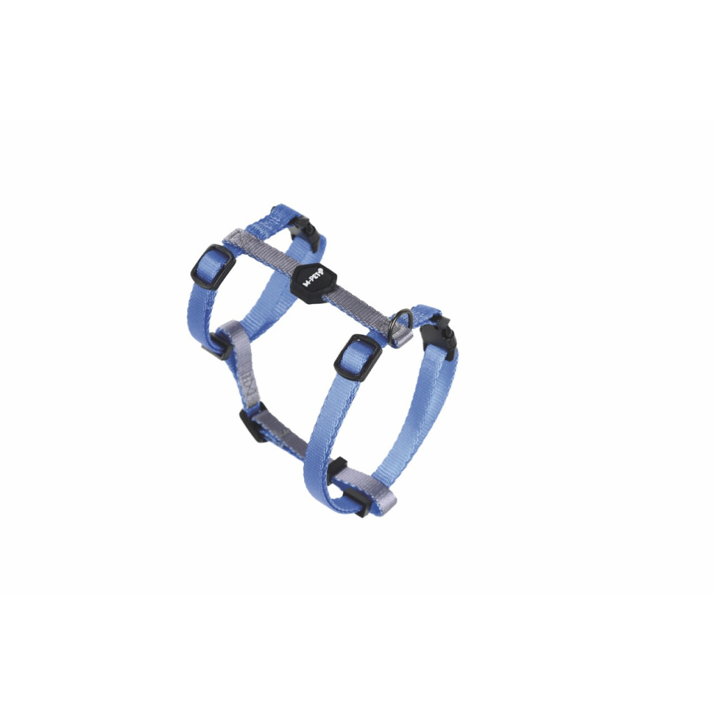 M-Pets Gentle Kedi Göğüs Tasması Seti 120cm (Mavi)