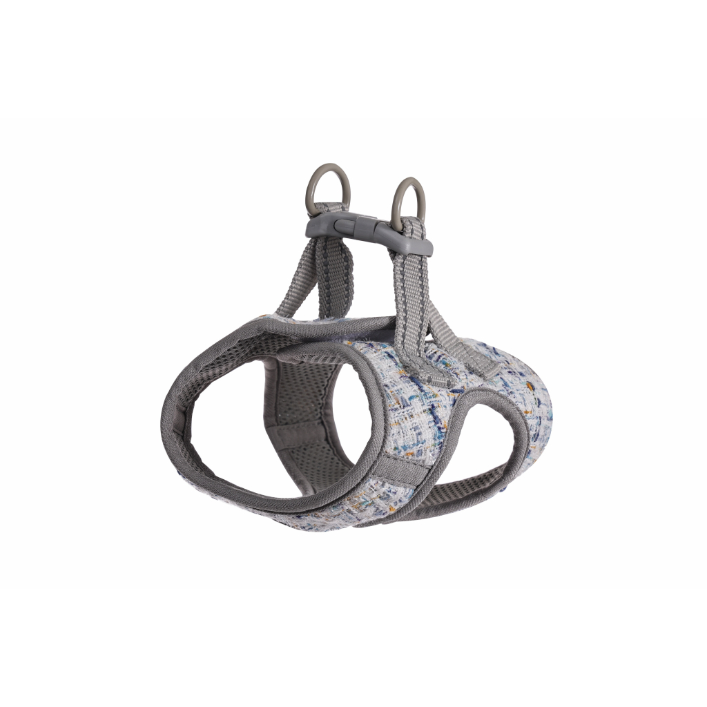 M-Pets Haute Couture Kedi Göğüs Tasması 38x43cm (Mavi)