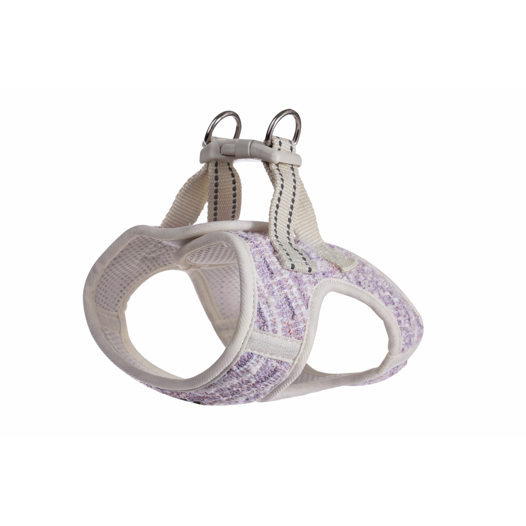 M-Pets Haute Couture Kedi Göğüs Tasması 38x43cm (Mor)