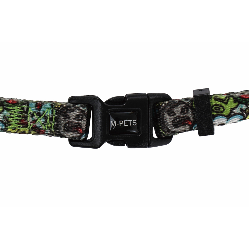 M-Pets Urban Style Freestyle Multicolor Kedi Göğüs Tasması Seti 120cm