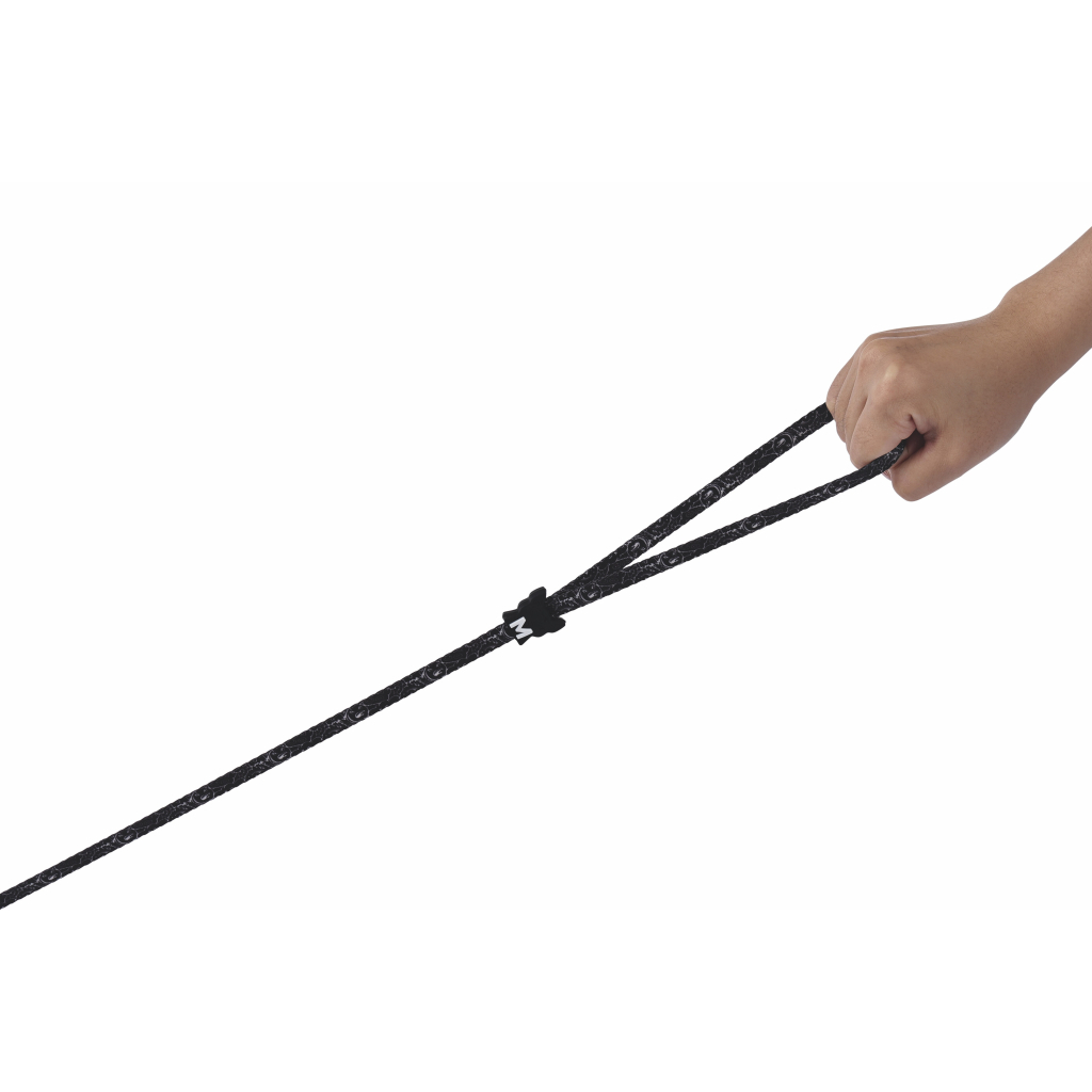 M-Pets Urban Style Freestyle Kedi Göğüs Tasması Seti 120cm (Siyah-Beyaz)