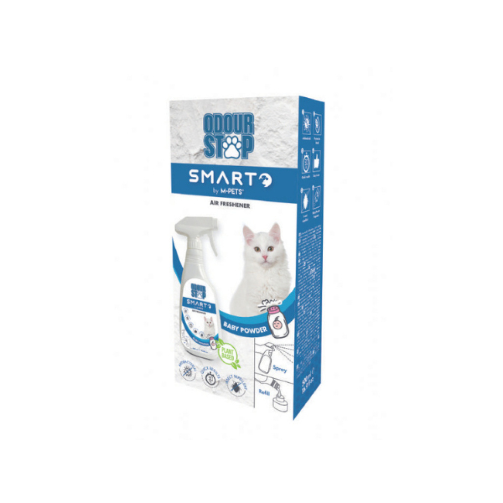 M-Pets Koku Durdurucu Deodorant Sprey Bebek Pudrası Kokulu 500ml