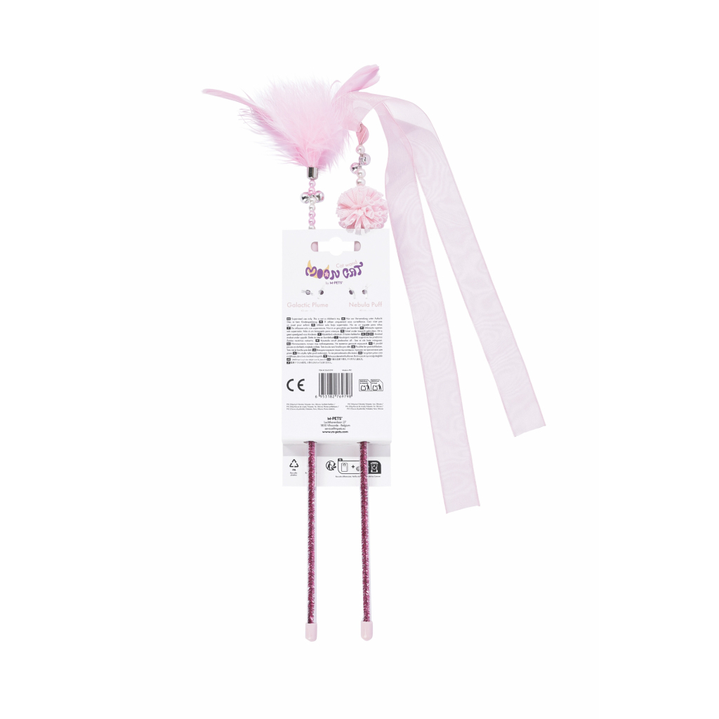 M-Pets Mooncat Olta Kedi Oyuncağı (2'li) (Pembe)