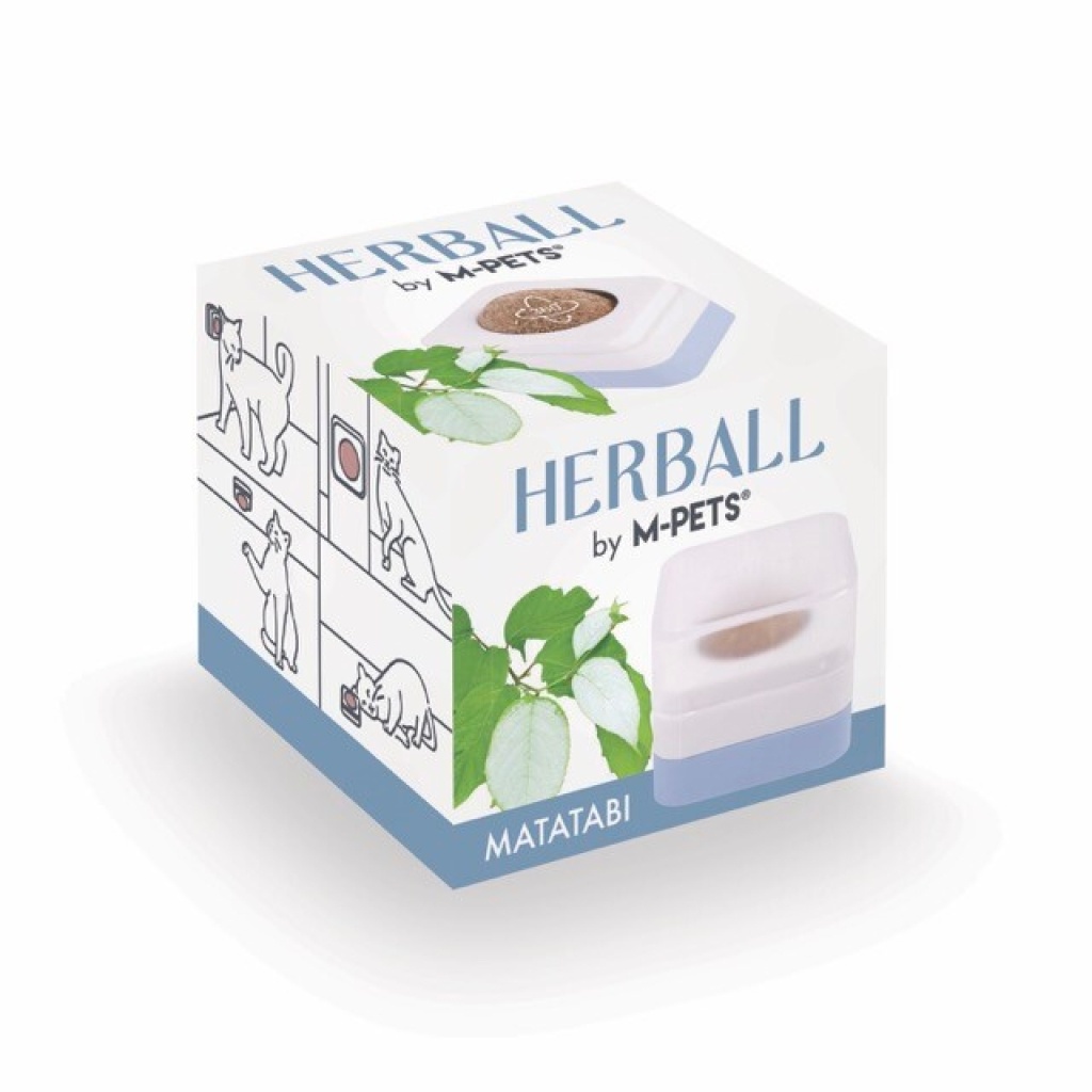 M-Pets Herball Matatabili Kedi Topu 4,5x4,5x4,7cm