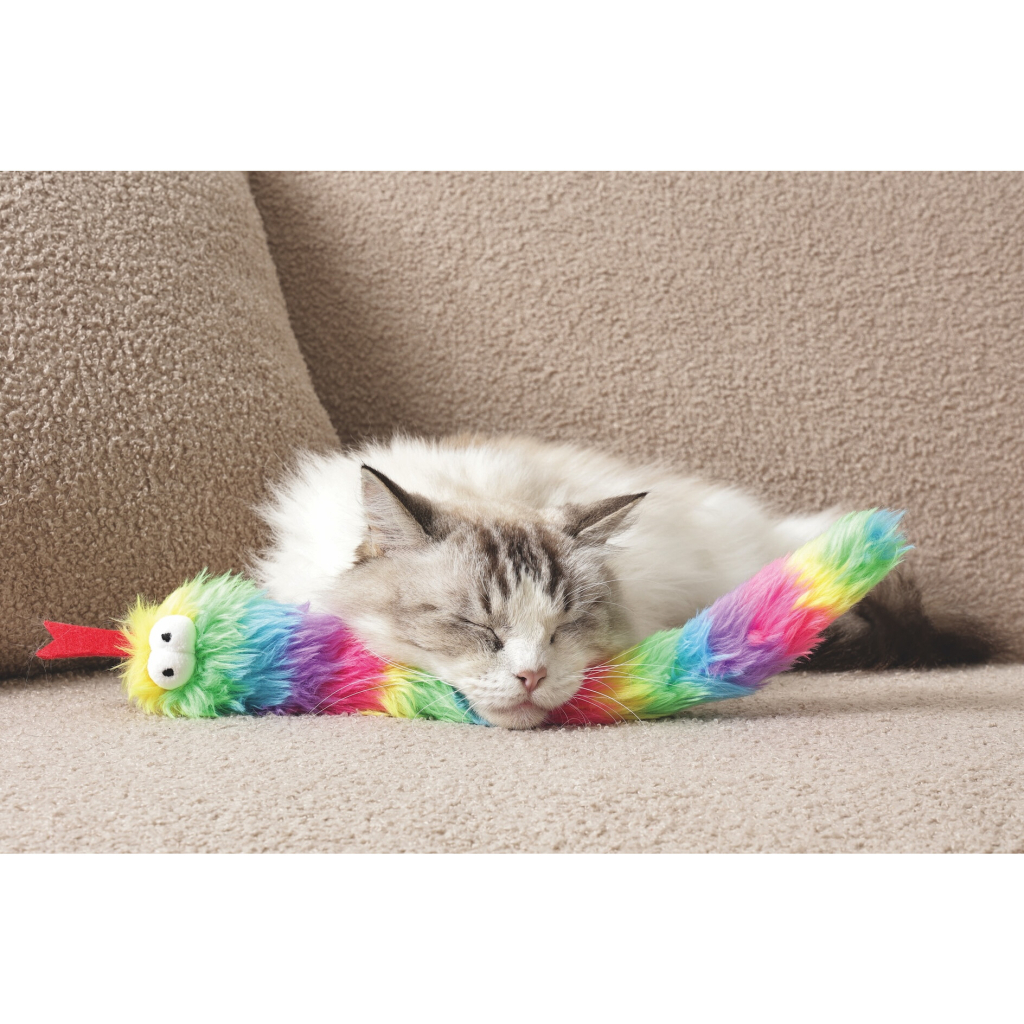 M-Pets Fluffy Zaz Catnipli Peluş Kedi Oyuncağı 37x6x3cm