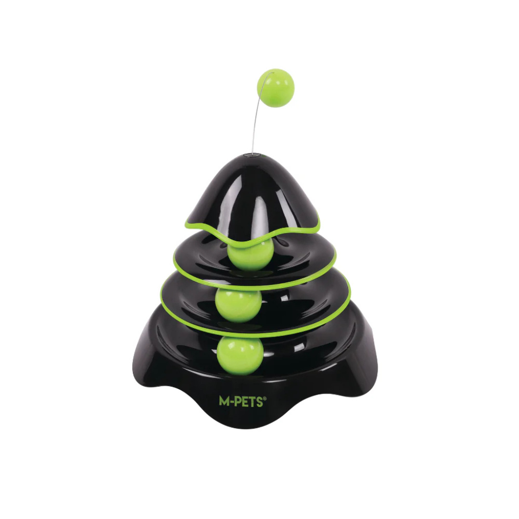 M-Pets Yaylı Rocket Kedi Oyuncağı 25cm (Siyah)
