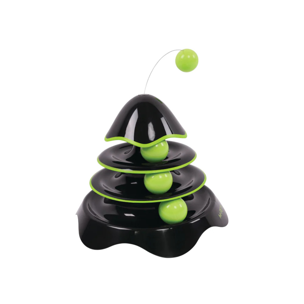 M-Pets Yaylı Rocket Kedi Oyuncağı 25cm (Siyah)
