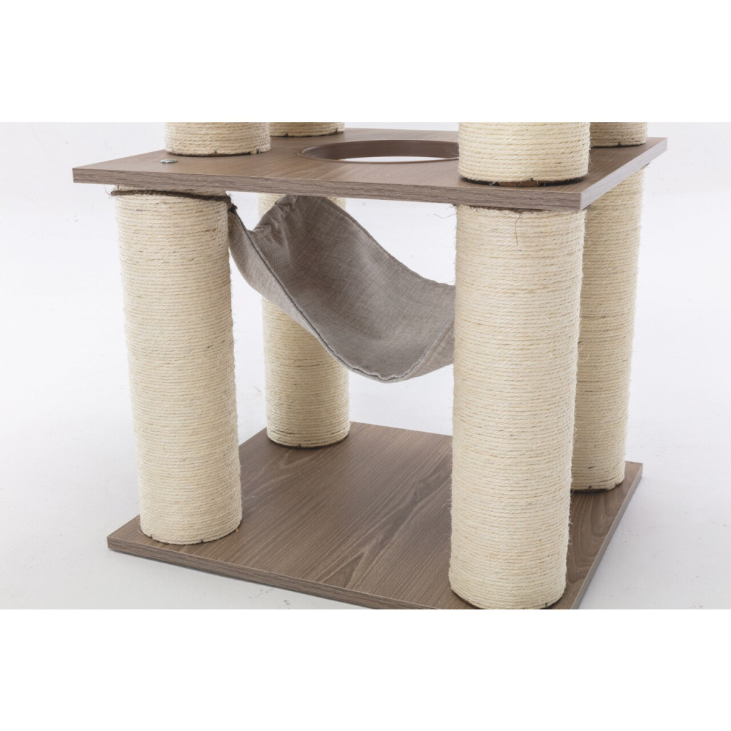 M-Pets Cat Elite Grace Kedi Tırmalama Ağacı 77x50x131cm