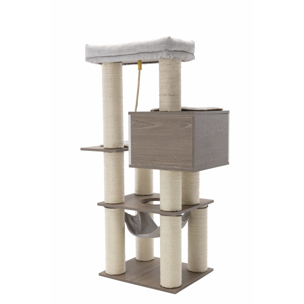 M-Pets Cat Elite Grace Kedi Tırmalama Ağacı 77x50x131cm