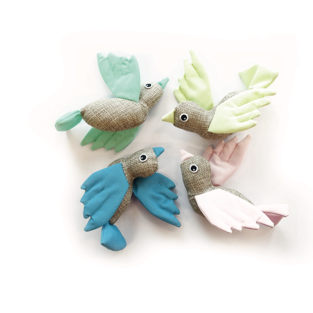 M-Pets Kuş Kedi Oyuncağı 13x11x5cm