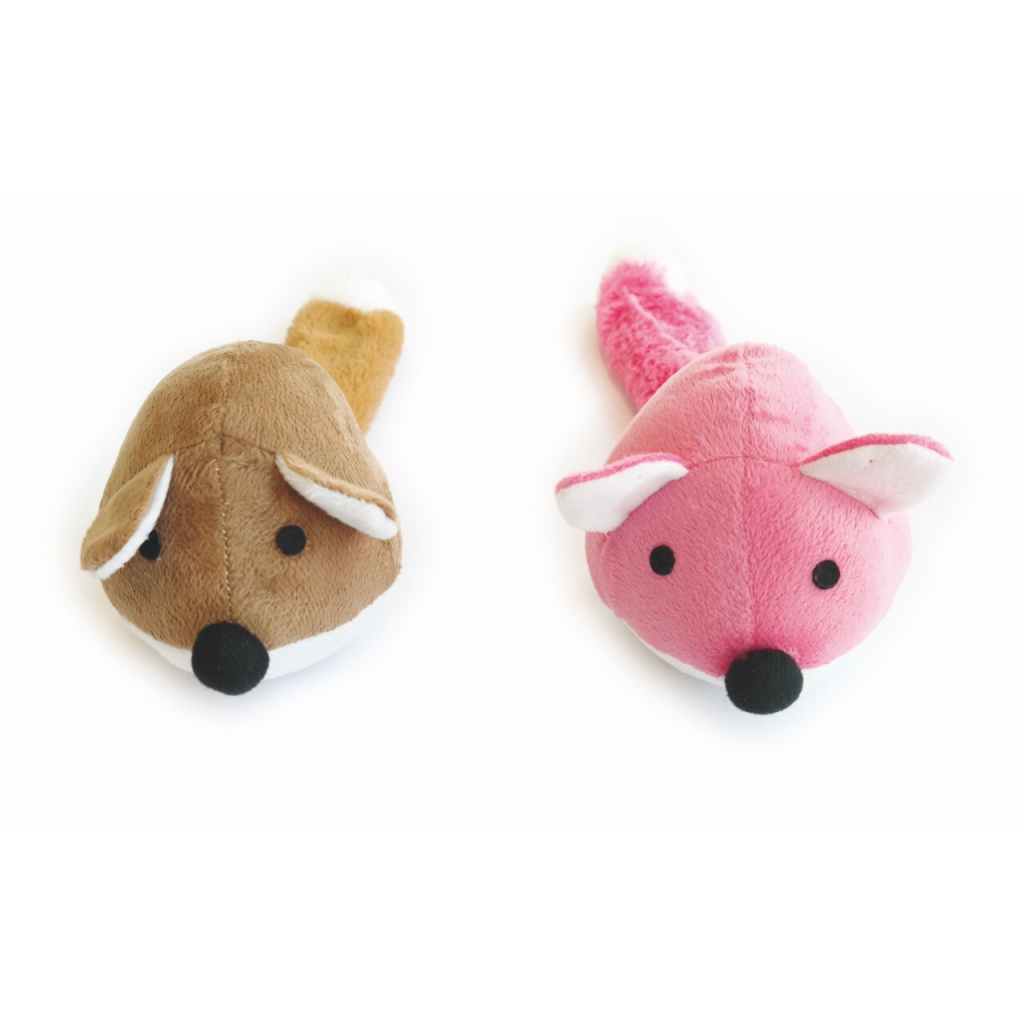 M-Pets Gringo Sevimli Tilki Peluş Köpek Oyuncağı 35x10x9,5cm