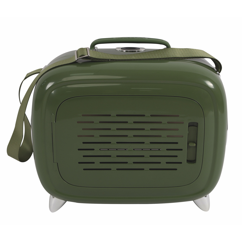 M-Pets Sixties Televizyon Şeklinde Kedi Taşıma Çantası 44,7x26,6x38,4cm (Yeşil)