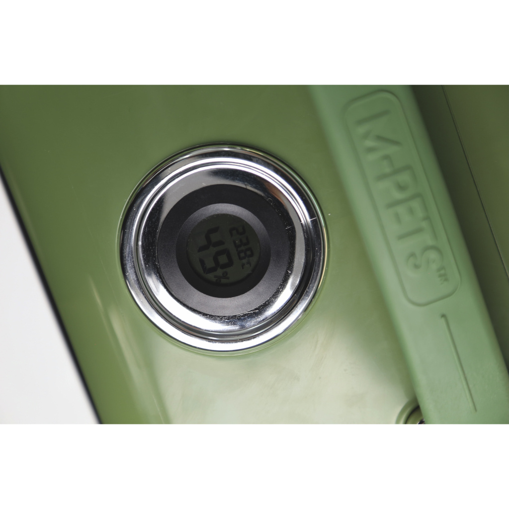 M-Pets Sixties Televizyon Şeklinde Kedi Taşıma Çantası 44,7x26,6x38,4cm (Yeşil)