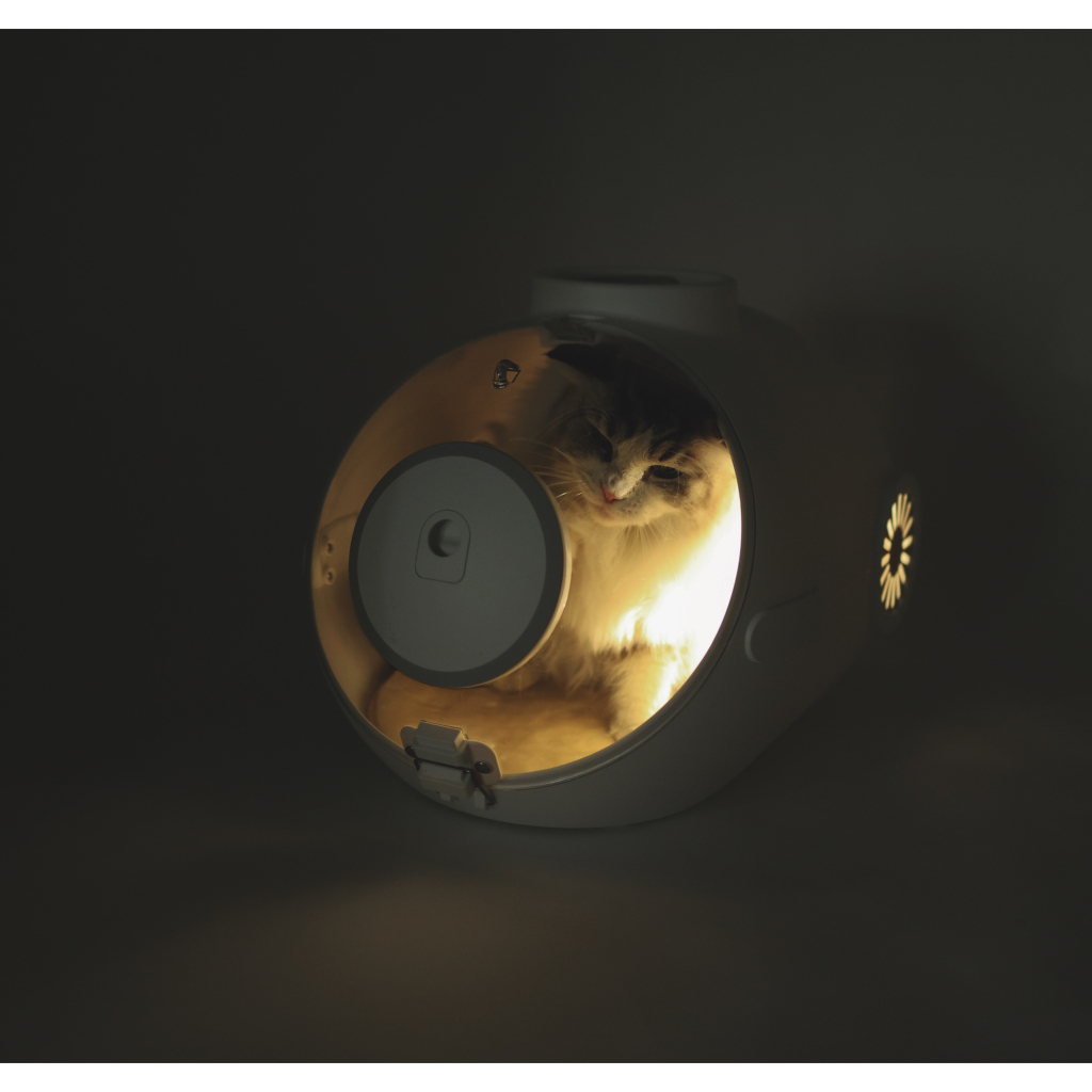 M-Pets Submarine Kedi Taşıma Çantası 49x32x30cm (Beyaz)