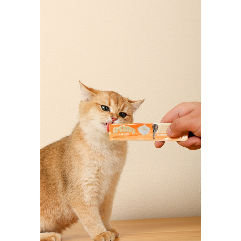 M-Pets Yengeçli Krema Kedi Ödül Maması 15gr (4'lü)