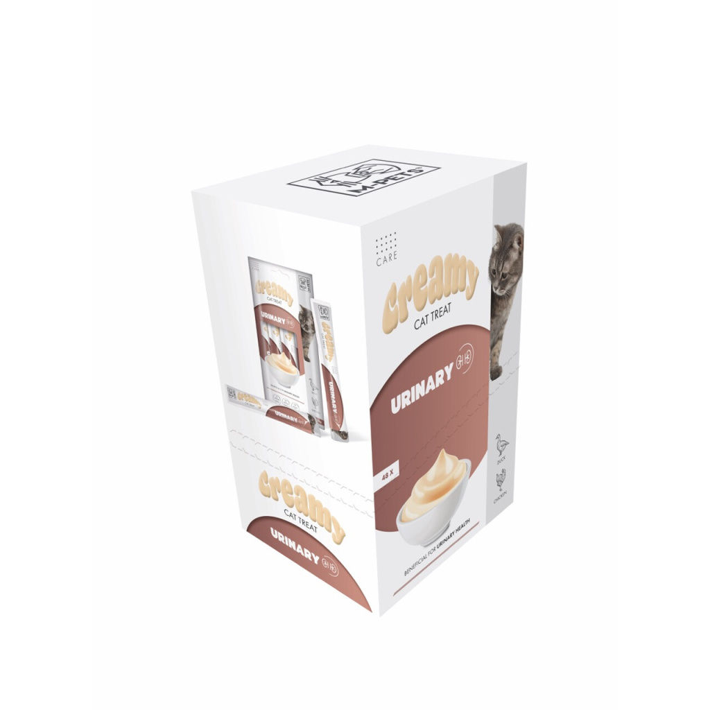 M-Pets Üriner Sistem Destekleyici Krema Kedi Ödül Maması 15gr (4'lü)
