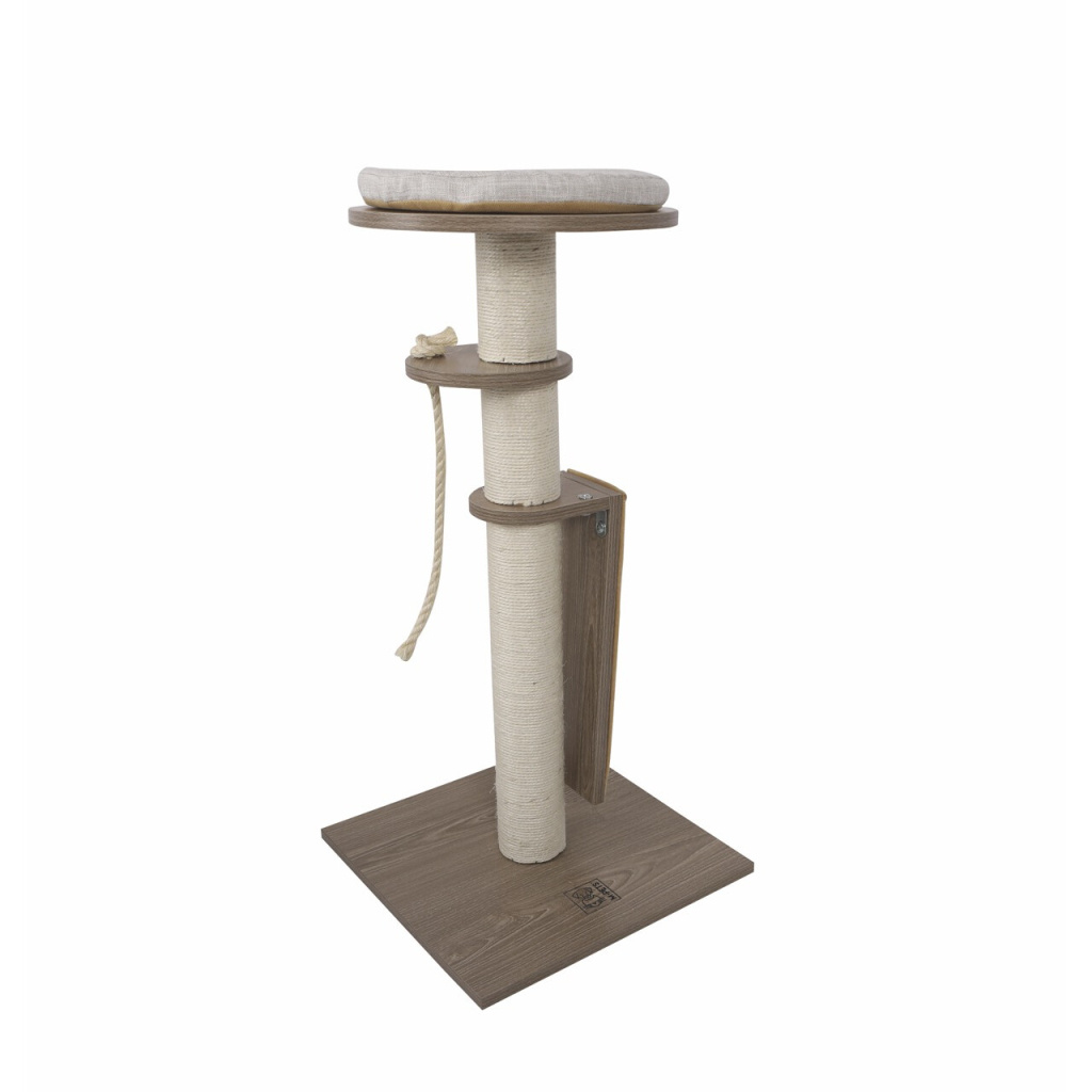 M-Pets Cat Elite George Tırmalama Tahtalı Kedi Ağacı 40x40x79cm