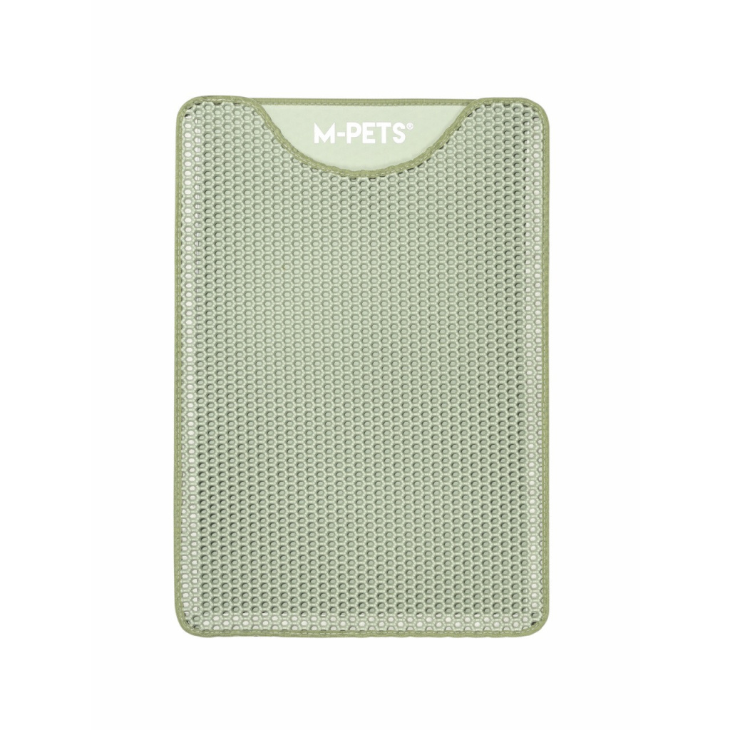 M-Pets Duplex Elekli Kedi Kumu Paspası 45x65cm (Yeşil)