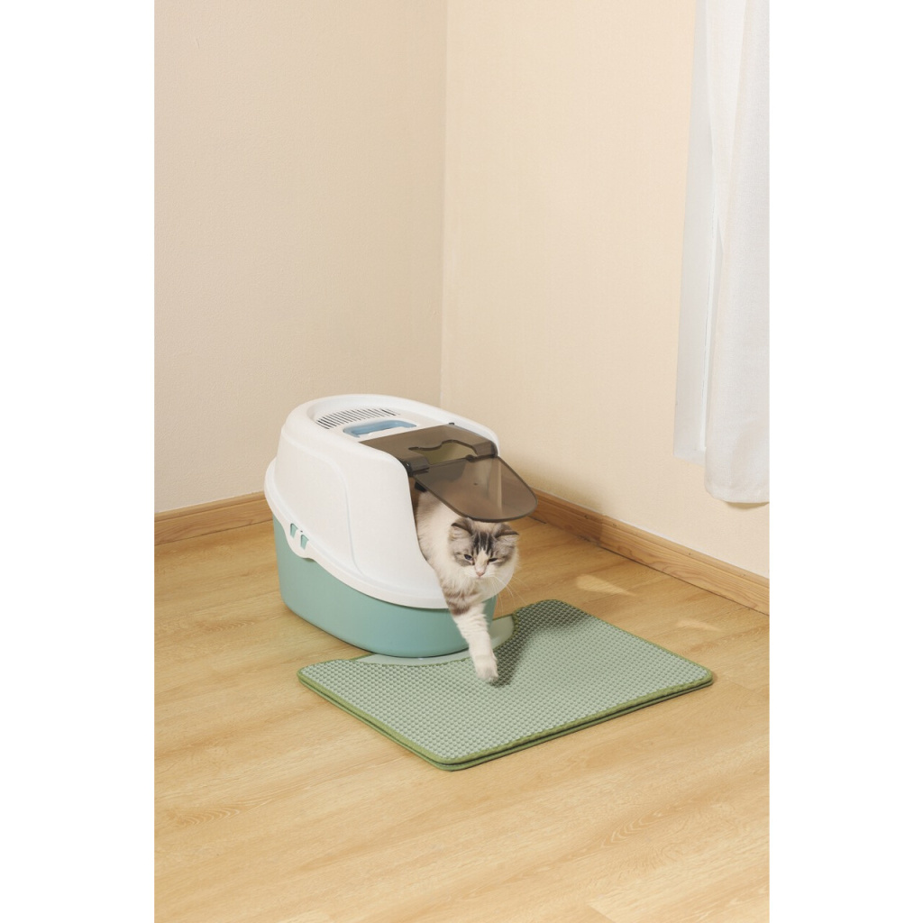 M-Pets Duplex Elekli Kedi Kumu Paspası 60x45cm (Yeşil)