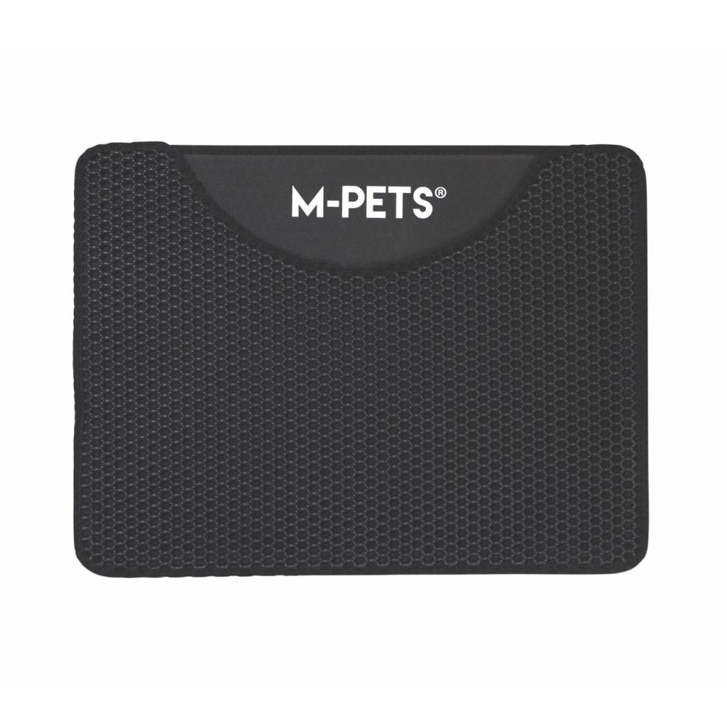 M-Pets Duplex Elekli Kedi Kumu Paspası 60x45cm (Siyah)