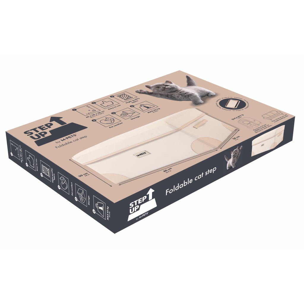 M-Pets Step Up Katlanılabilir Kedi Basamağı 20x40x28cm