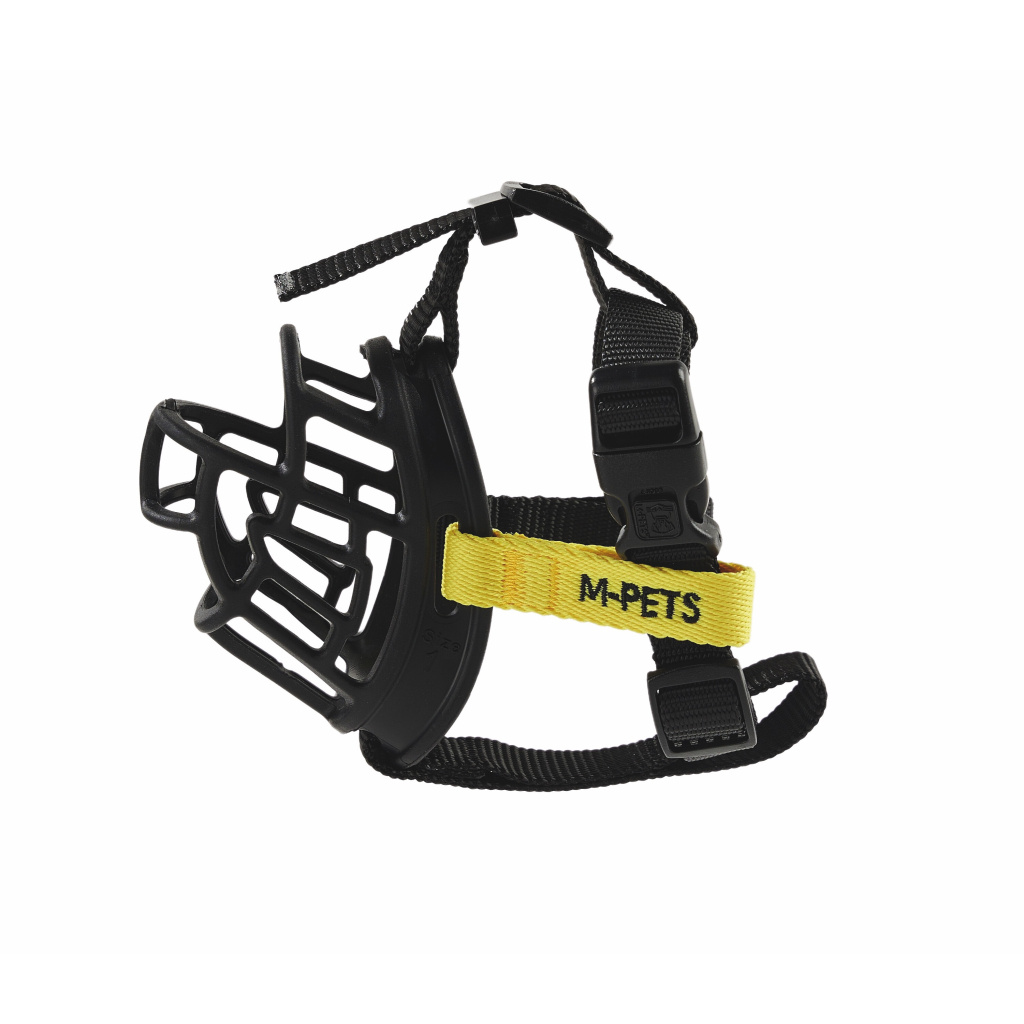 M-Pets Bark Guard Köpek Ağızlığı 20x17x9cm (Siyah) [XL]