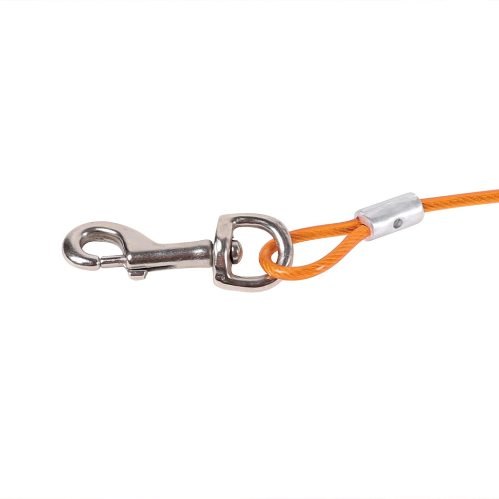 M-Pets Strong Bahçe Bağlama Halatı 4,5m (Turuncu)