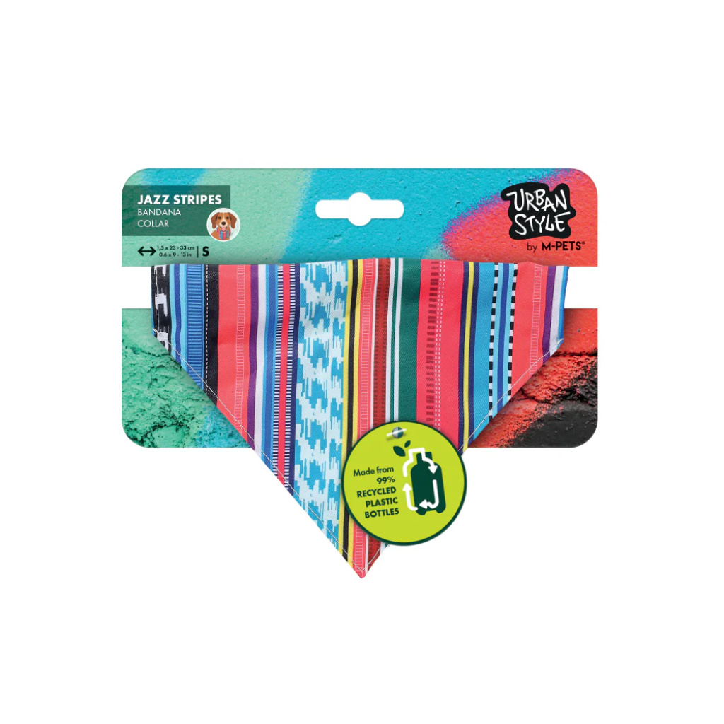 M-Pets Urban Style Jazz Bandana Boyun Tasması 15-33cm [S]