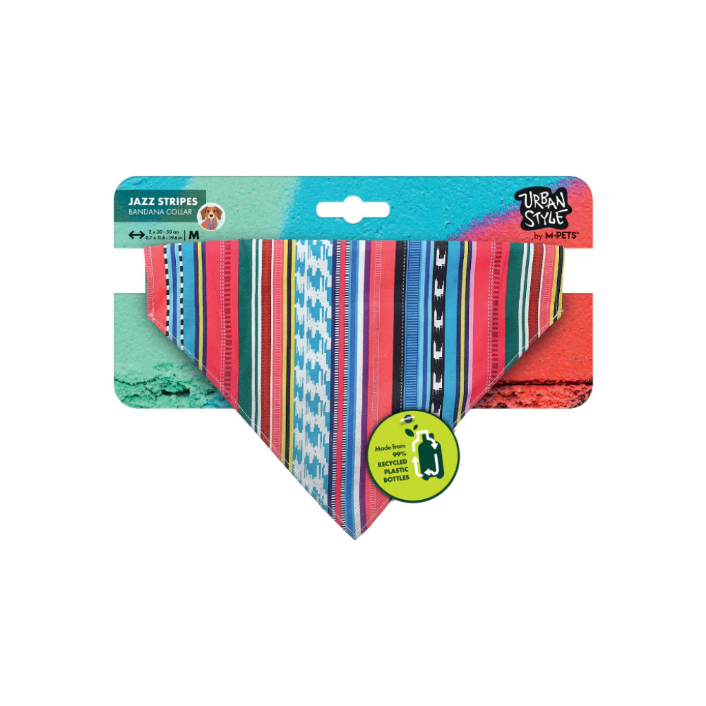 M-Pets Urban Style Jazz Bandana Boyun Tasması 30-50cm [M]