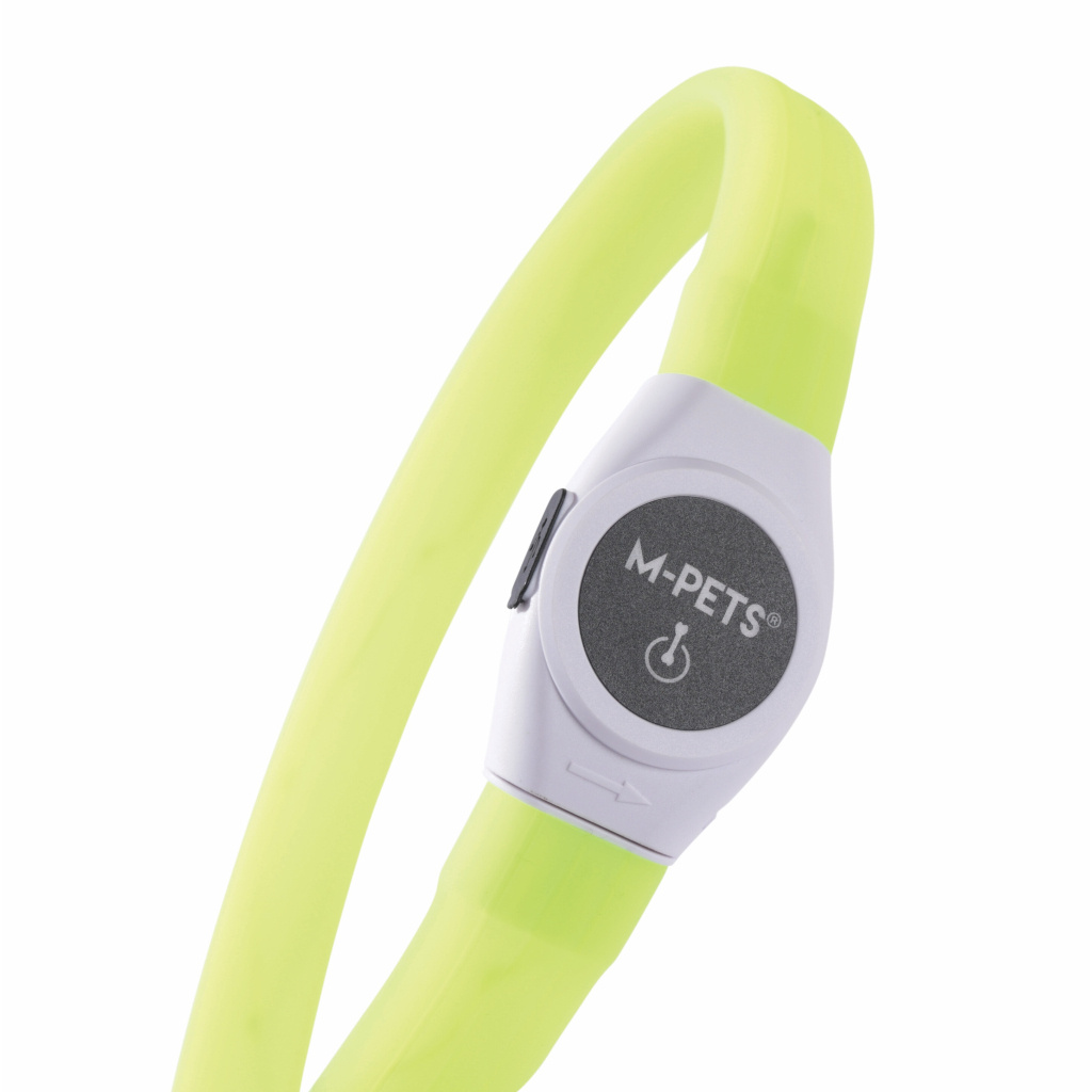 M-Pets Flash Led Köpek Boyun Tasması 35cm (Yeşil) [S]