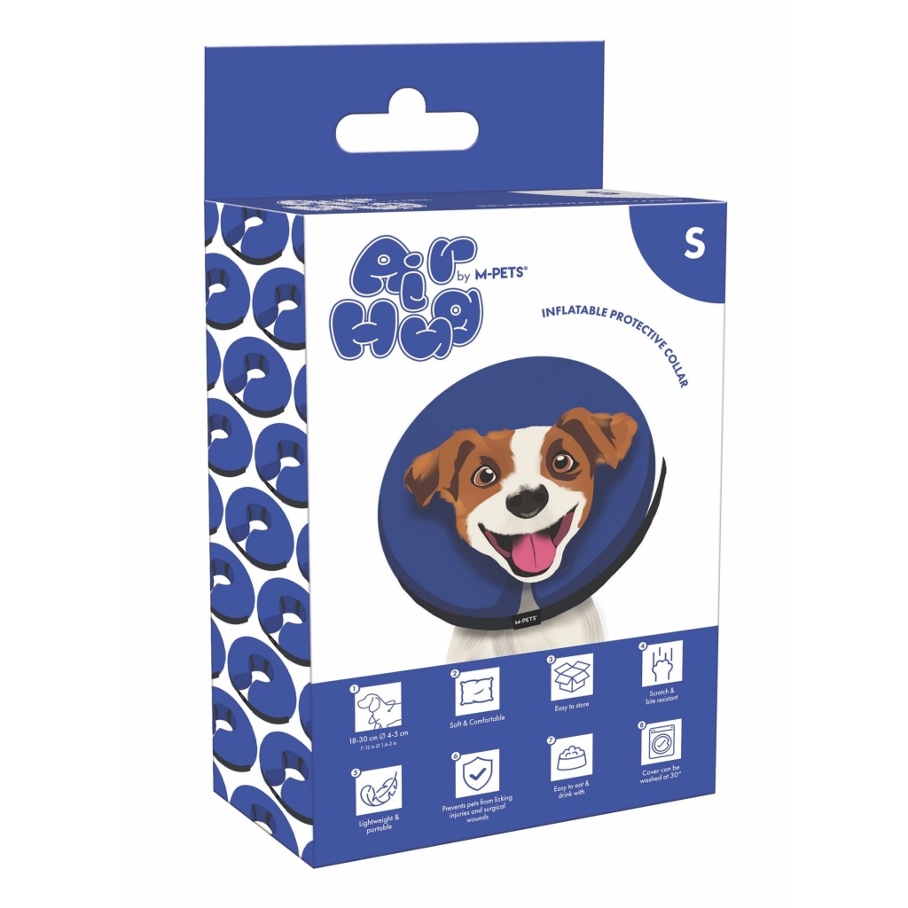 M-Pets Air Hug Şişirilebilir Koruyucu Köpek Yaka Tasması [S]