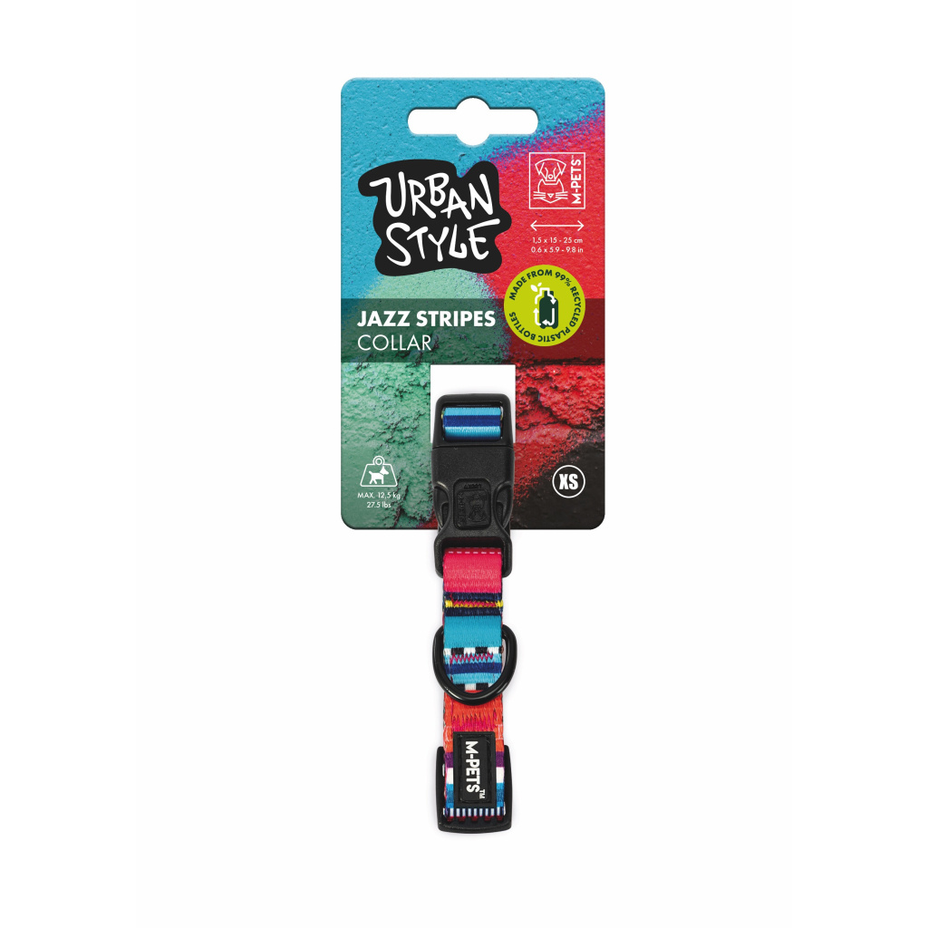 M-Pets Urban Style Jazz Köpek Boyun Tasması 15-25cm [XS]