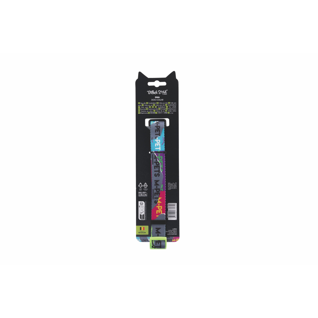 M-Pets Urban Style Dna Köpek Boyun Tasması 38,1-66cm [L]