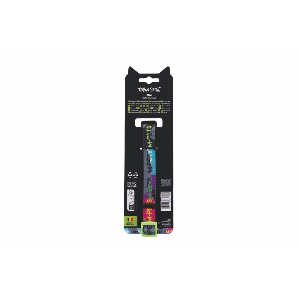M-Pets Urban Style Dna Köpek Boyun Tasması 30,5-50,8cm [M]