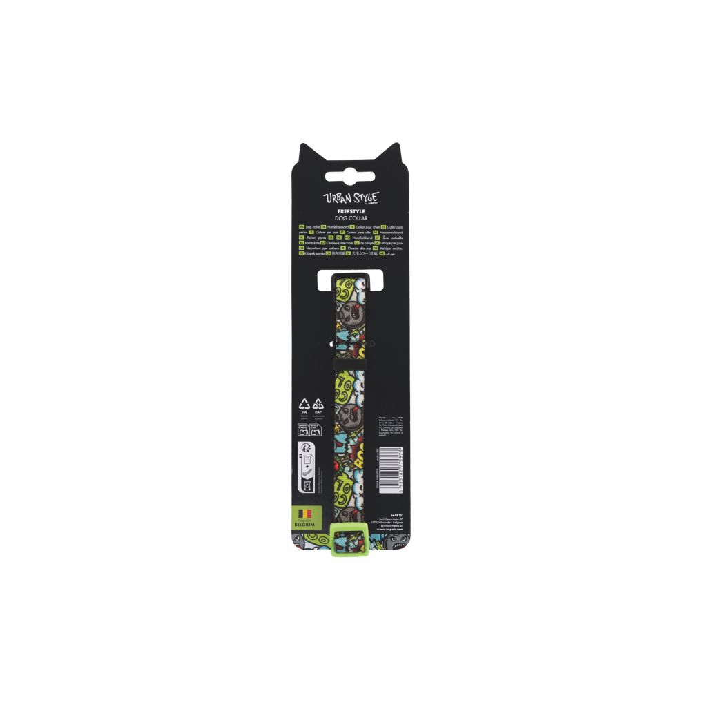 M-Pets Urban Style Freestyle Multicolor Köpek Boyun Tasması 30,5-50,8cm [M]