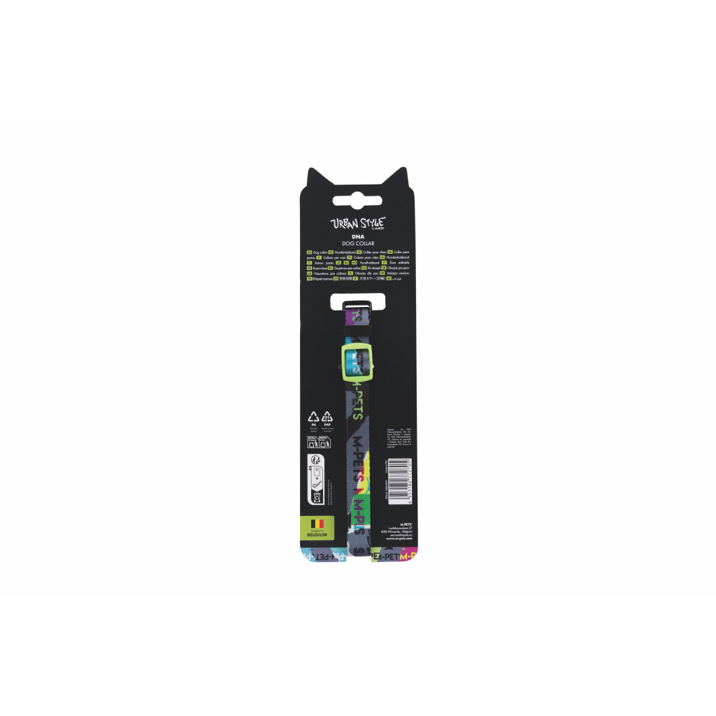 M-Pets Urban Style Dna Köpek Boyun Tasması 22,9-35,6cm [S]