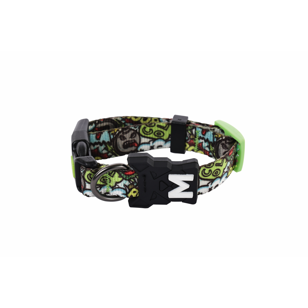 M-Pets Urban Style Freestyle Multicolor Köpek Boyun Tasması 22,9-35,6cm [S]