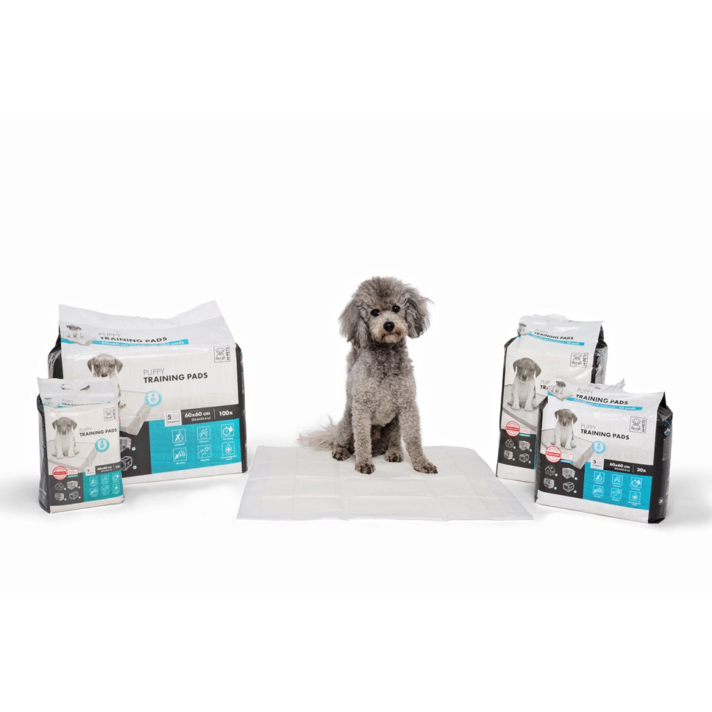 M-Pets Yapışkanlı Yavru Köpek Çiş Eğitim Pedi 60x60cm (50'li)