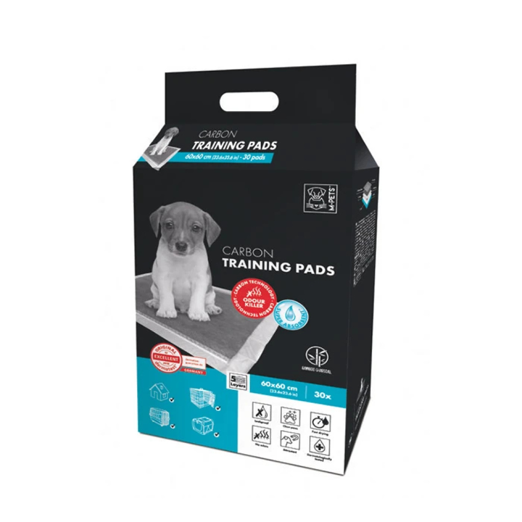 M-Pets Carbonlu Köpek Çiş Eğitim Pedi 33x45cm (30'lu)