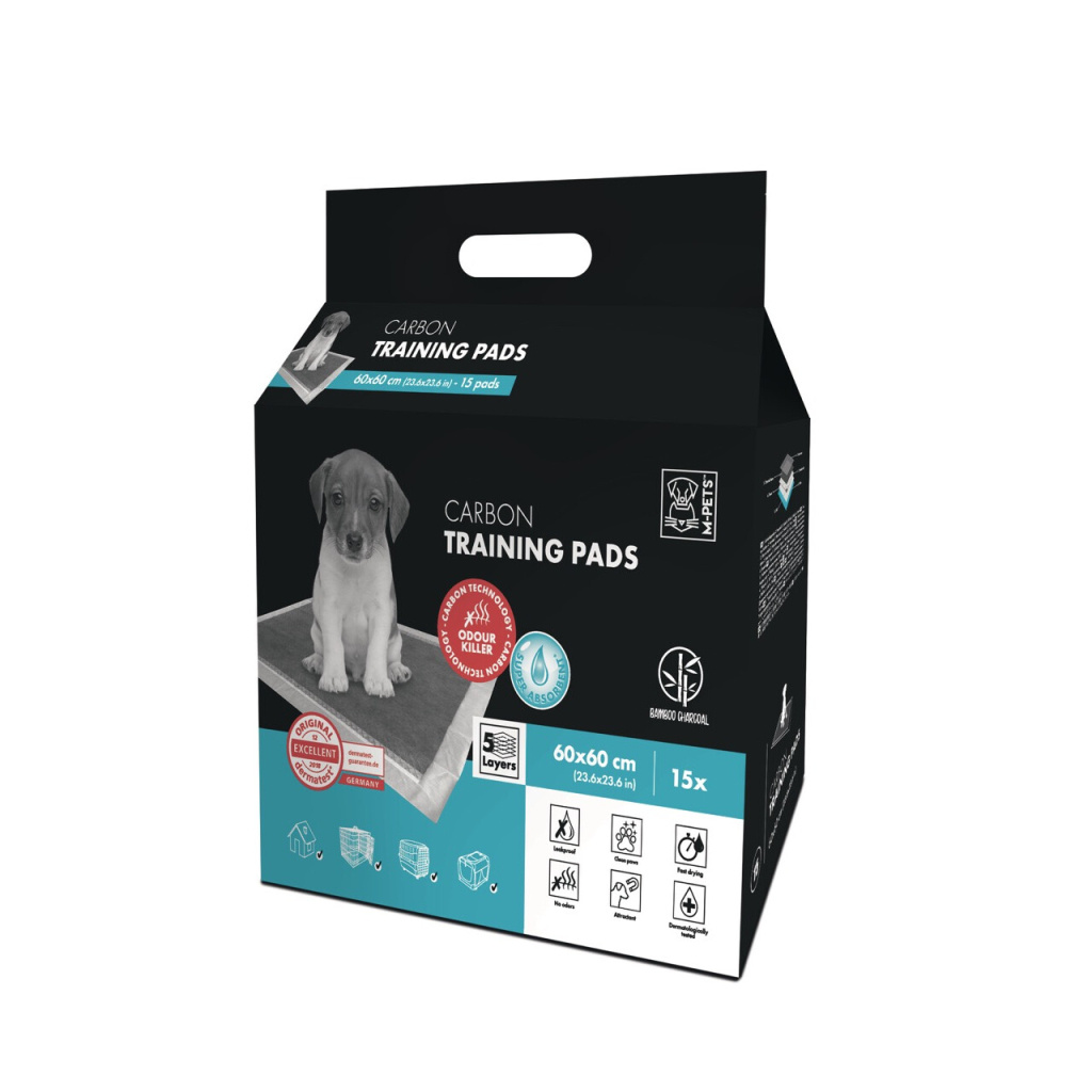 M-Pets Karbonlu Köpek Çiş Eğitim Pedi 60x60cm (15'li)