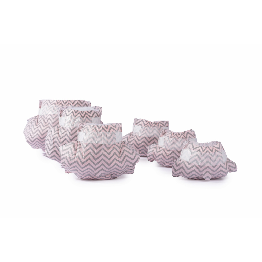 M-Pets Diapers Dişi Köpekler için Külot Bez 20-40cm (15'li) [XS]