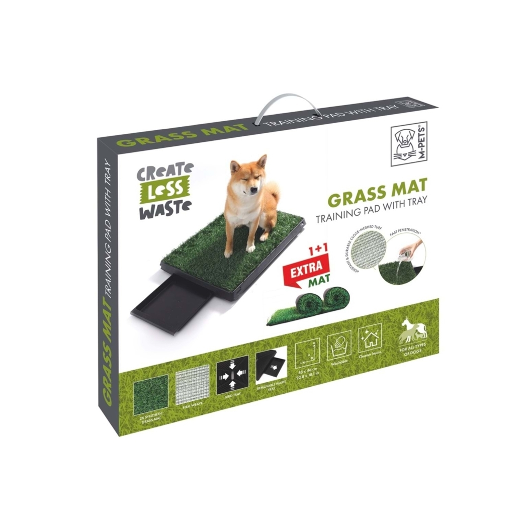 M-Pets Grass Mat Çimli Çekmeceli Köpek Tuvaleti 58x46cm