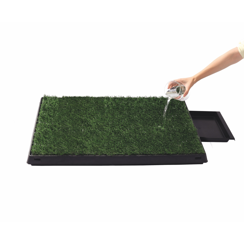 M-Pets Grass Mat Çimli Çekmeceli Köpek Tuvaleti 50x76cm [XL]