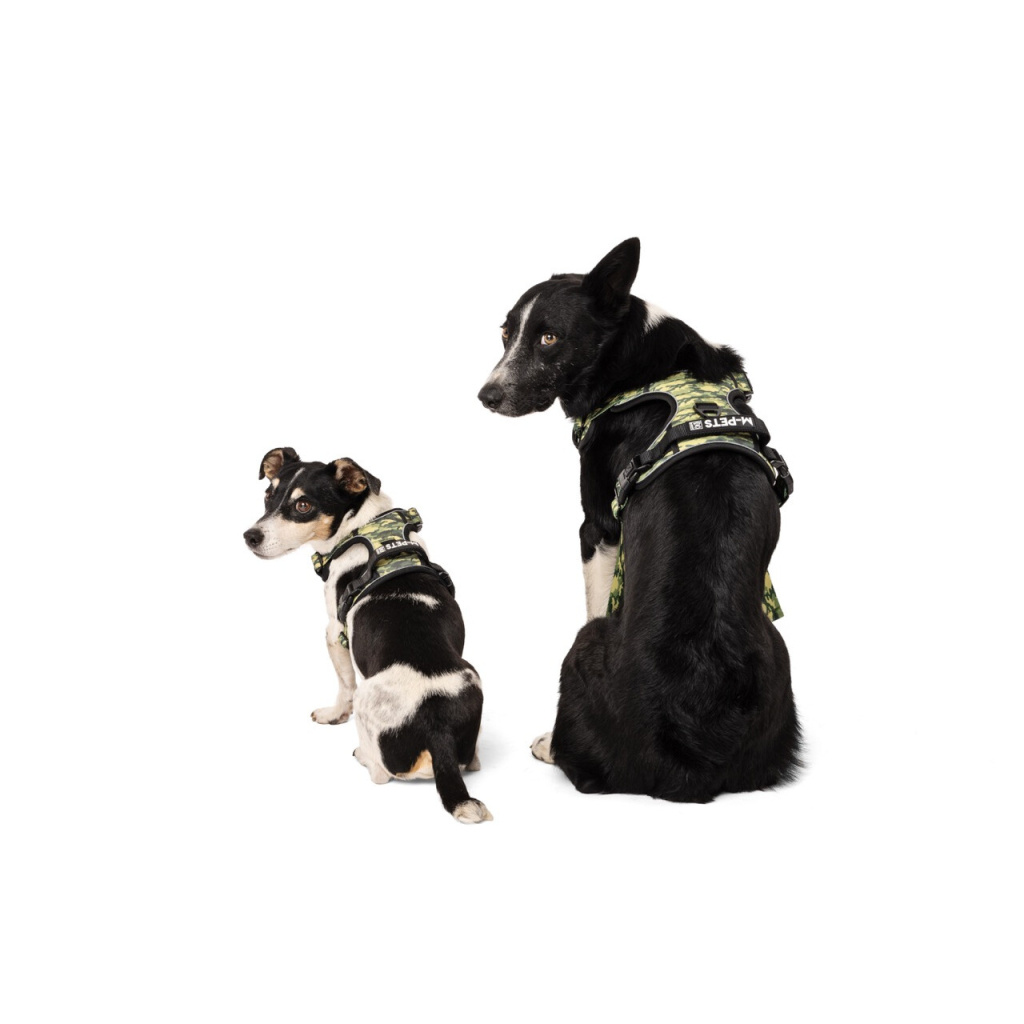 M-Pets Hiking Reflektörlü Soft Sırt Tasması 2,5x50-110cm (Kamuflaj) [XL]