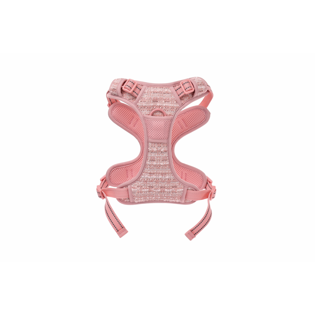 M-Pets Haute Couture Köpek Göğüs Tasması 50-110cm (Pembe) [XL]