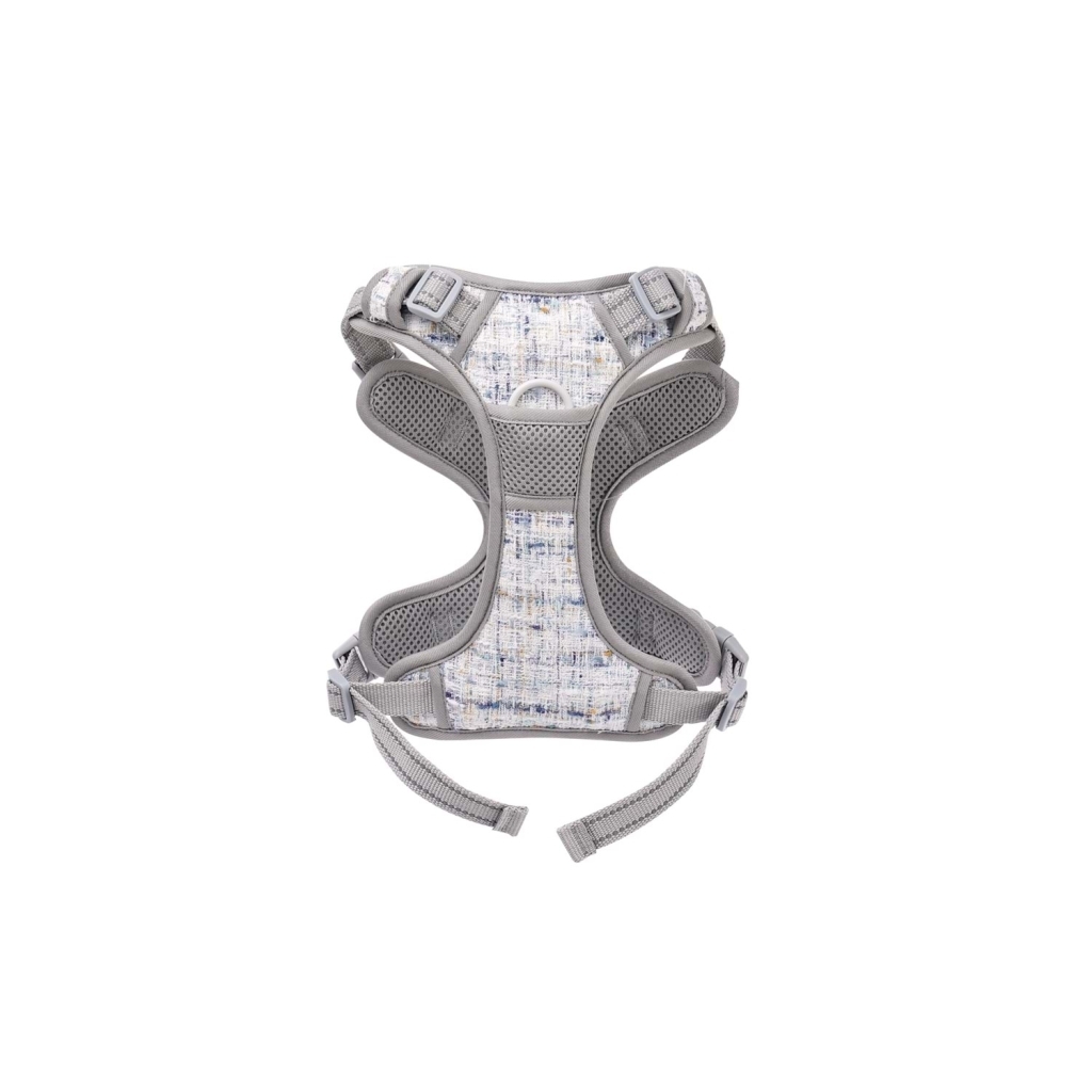 M-Pets Haute Couture Köpek Göğüs Tasması 50-110cm (Gri) [XL]