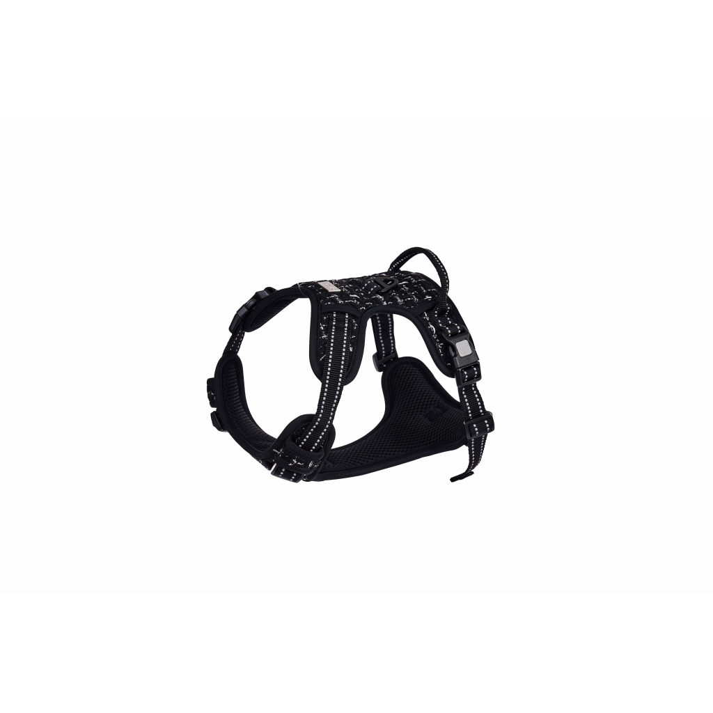 M-Pets Haute Couture Köpek Göğüs Tasması 30-60cm (Siyah) [S]